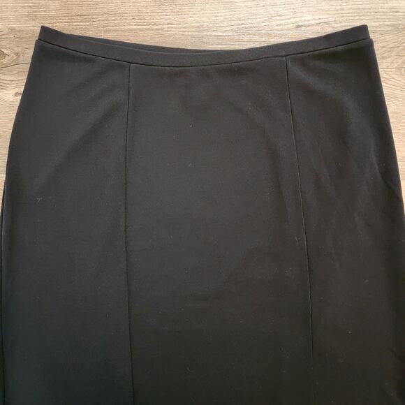 LOFT Women's Pull On Maxi Skirt Black Size M - Picture 3 of 7